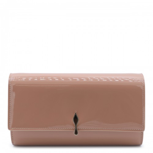 BLUSH LEATHER BETTINA WALLET ON CHAIN