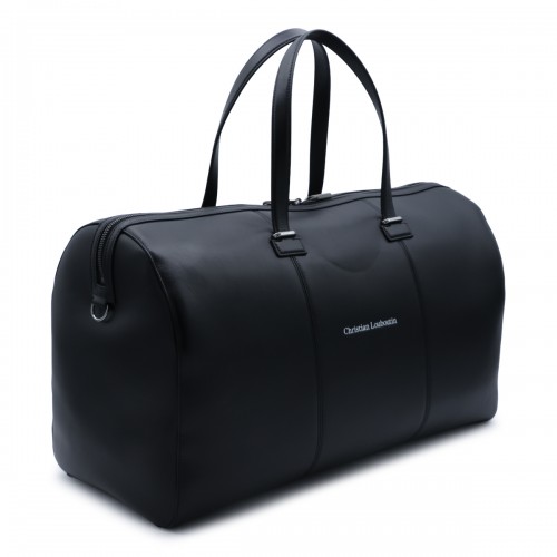 BLACK LEATHER TACTICAL BAG 2