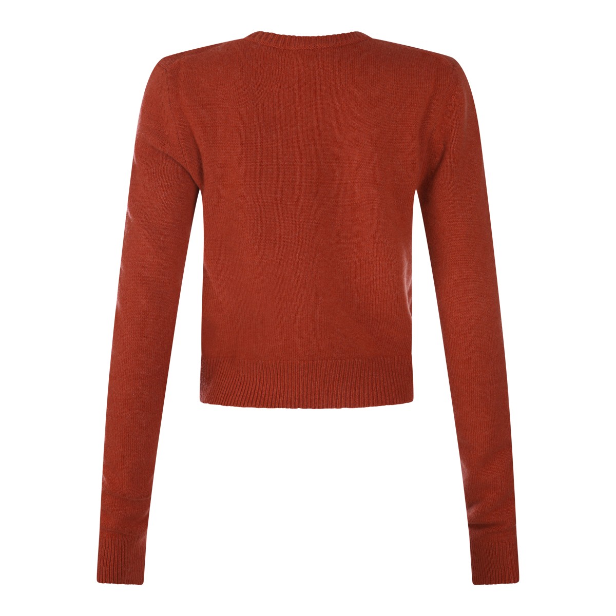 DARK ORANGE WOOL SWEATER