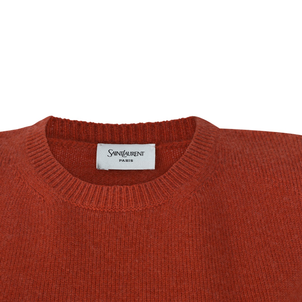 DARK ORANGE WOOL SWEATER