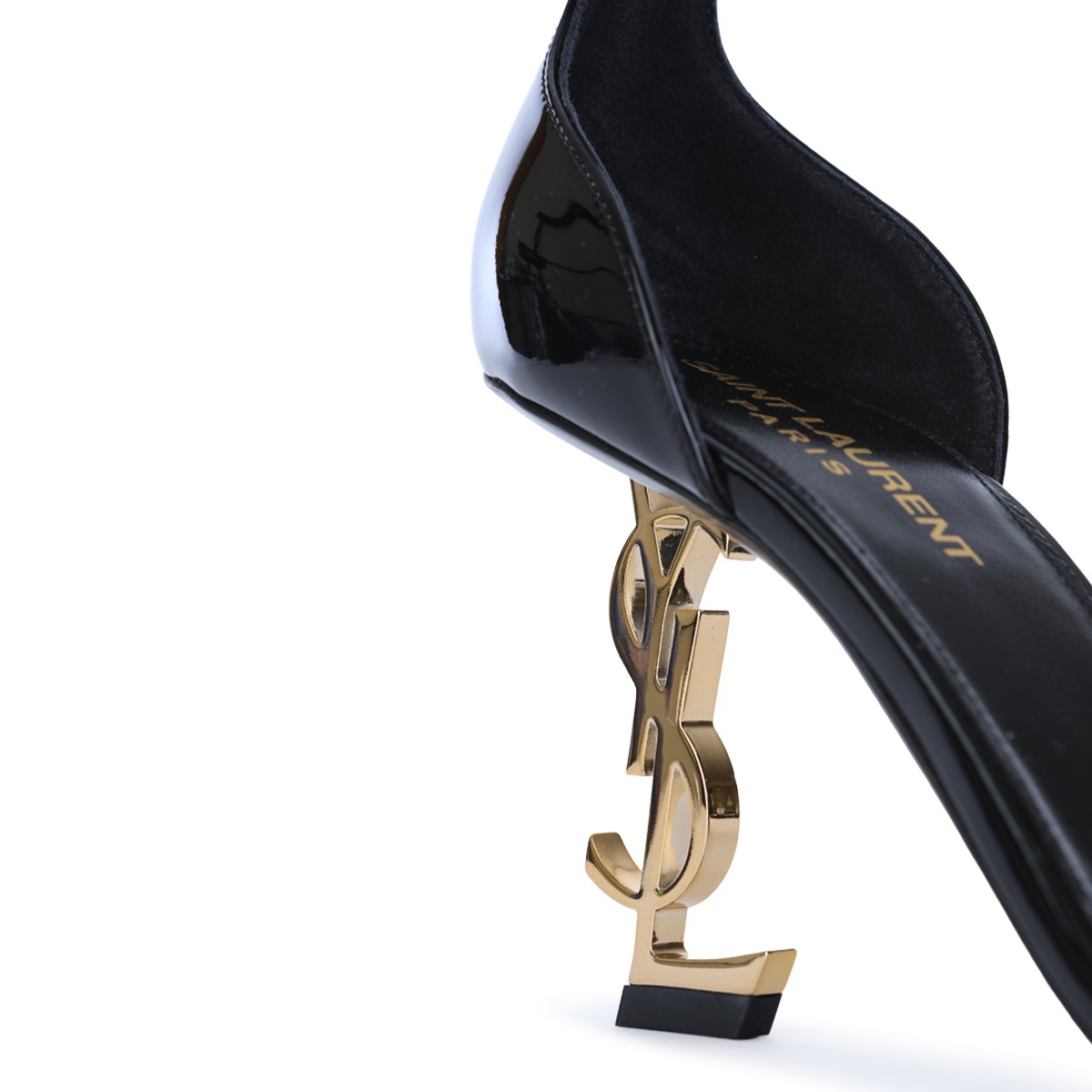BLACK LEATHER OPYUM SANDALS