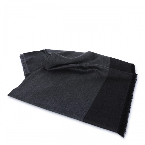 BLACK SILK AND WOOL BLEND... 2