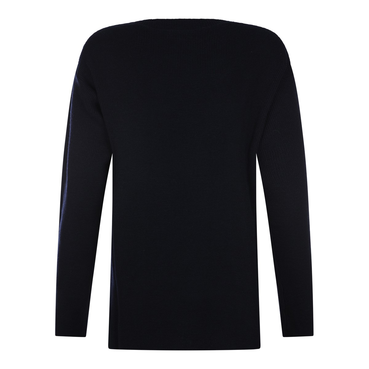 BLUE VIRGIN WOOL SWEATER