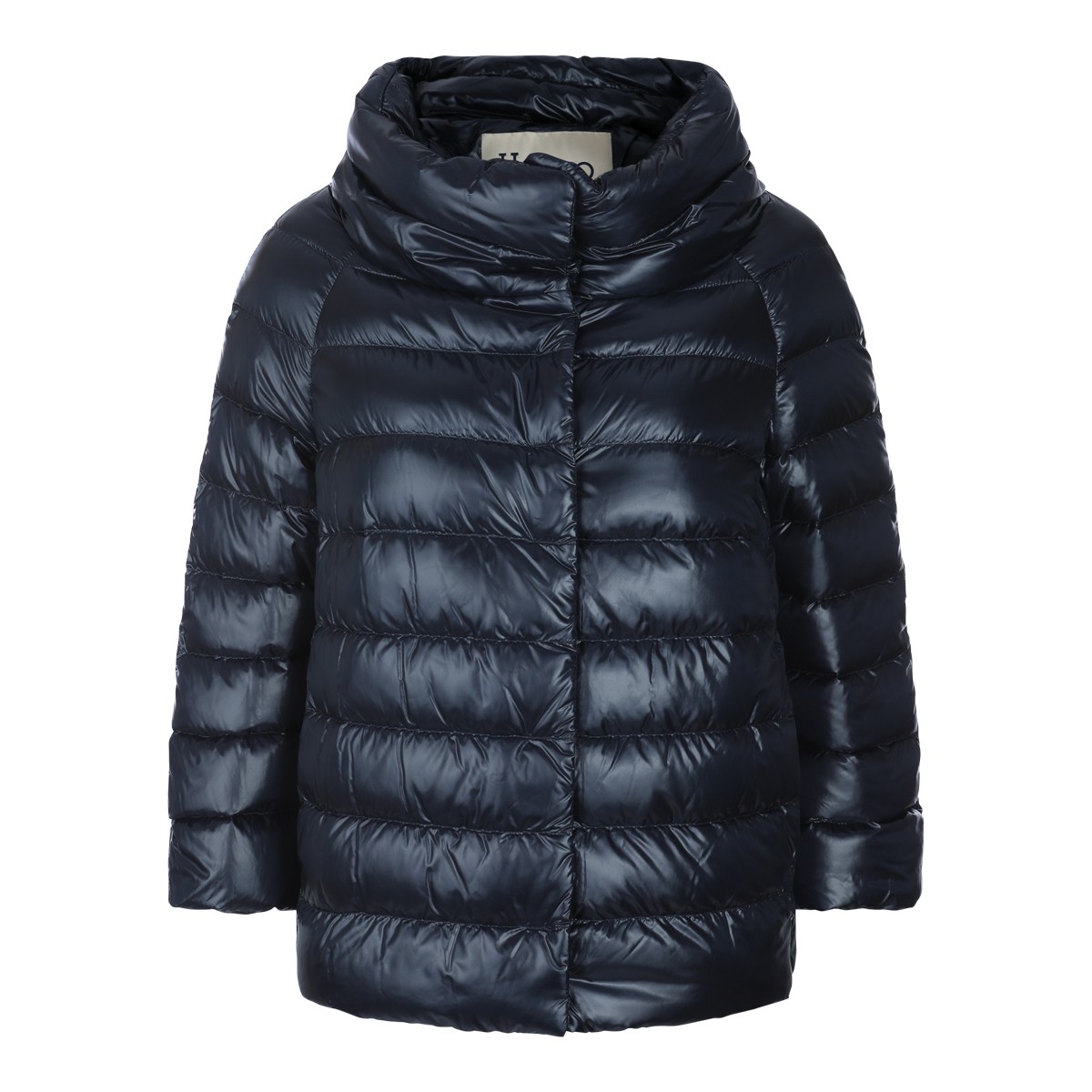 BLUE NAVY SOFIA PUFFED DOWN JACKET