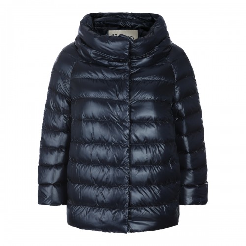 BLUE NAVY SOFIA PUFFED DOWN JACKET