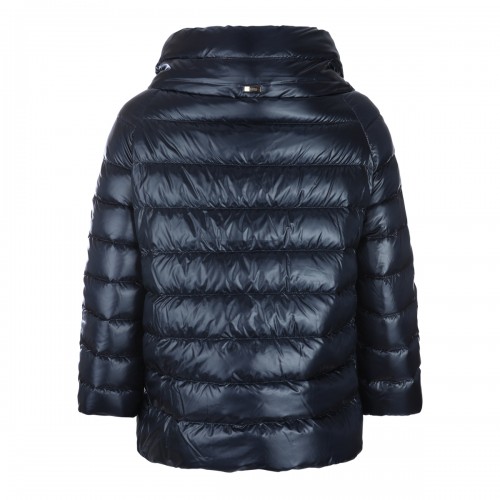BLUE NAVY SOFIA PUFFED DOWN JACKET