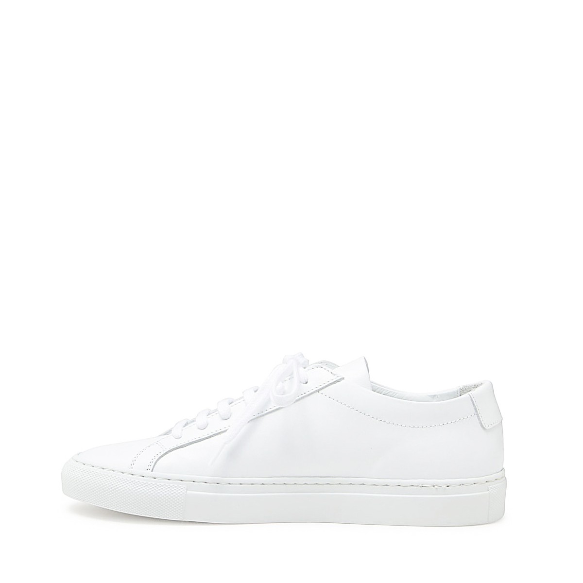 WHITE LEATHER ACHILLE LOW SNEAKERS