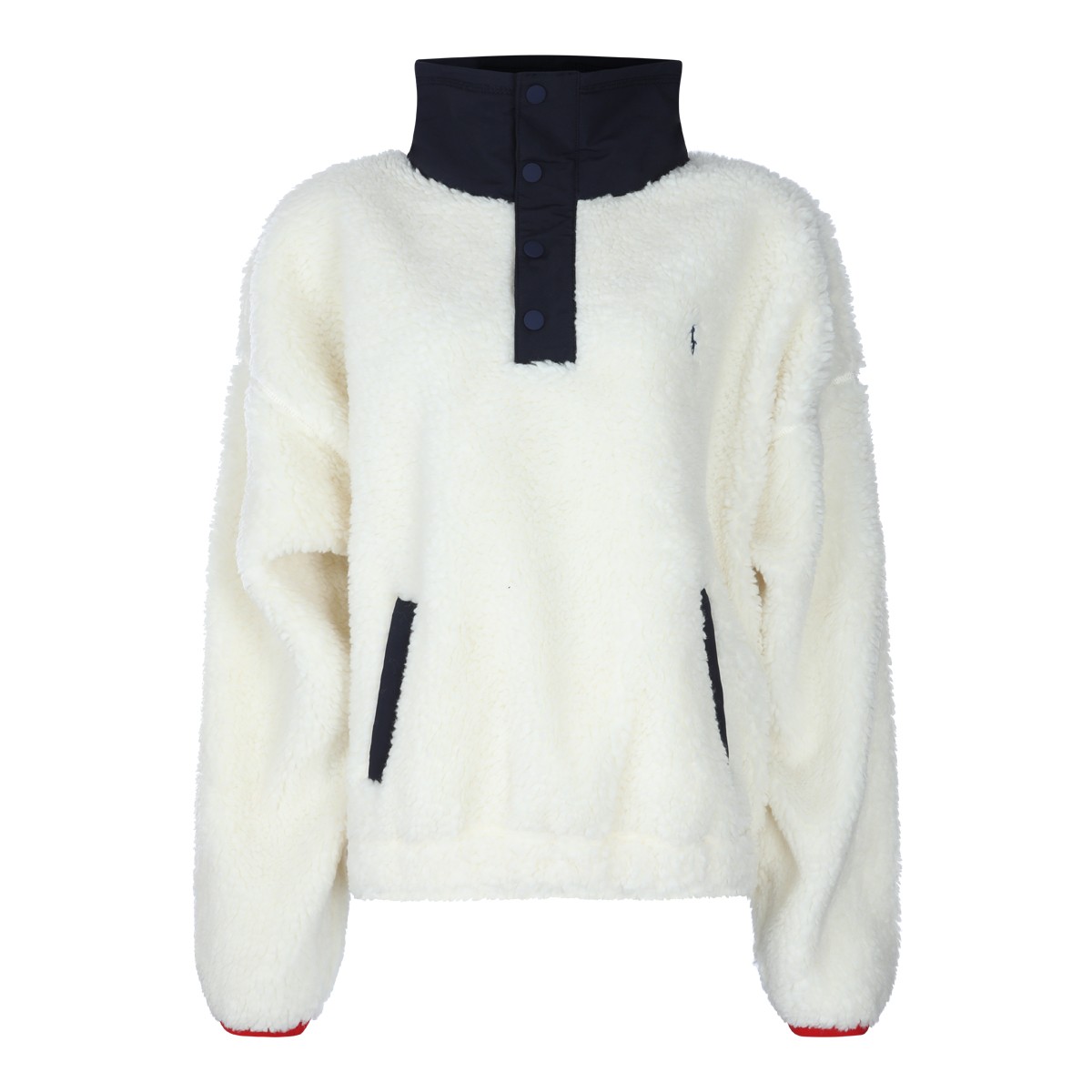 CREAM PILE SWEATER