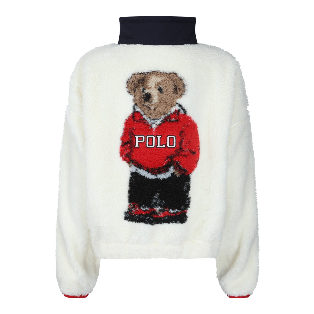 CREAM PILE SWEATER