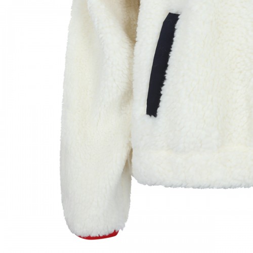 CREAM PILE SWEATER