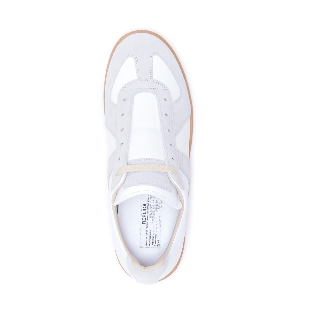 WHITE LEATHER SNEAKERS
