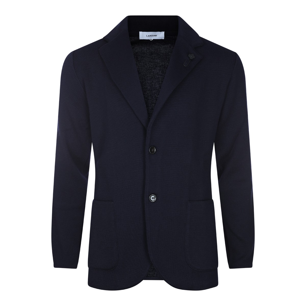 BLUE WOOL KNITWEAR