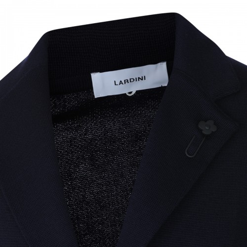 BLUE WOOL KNITWEAR