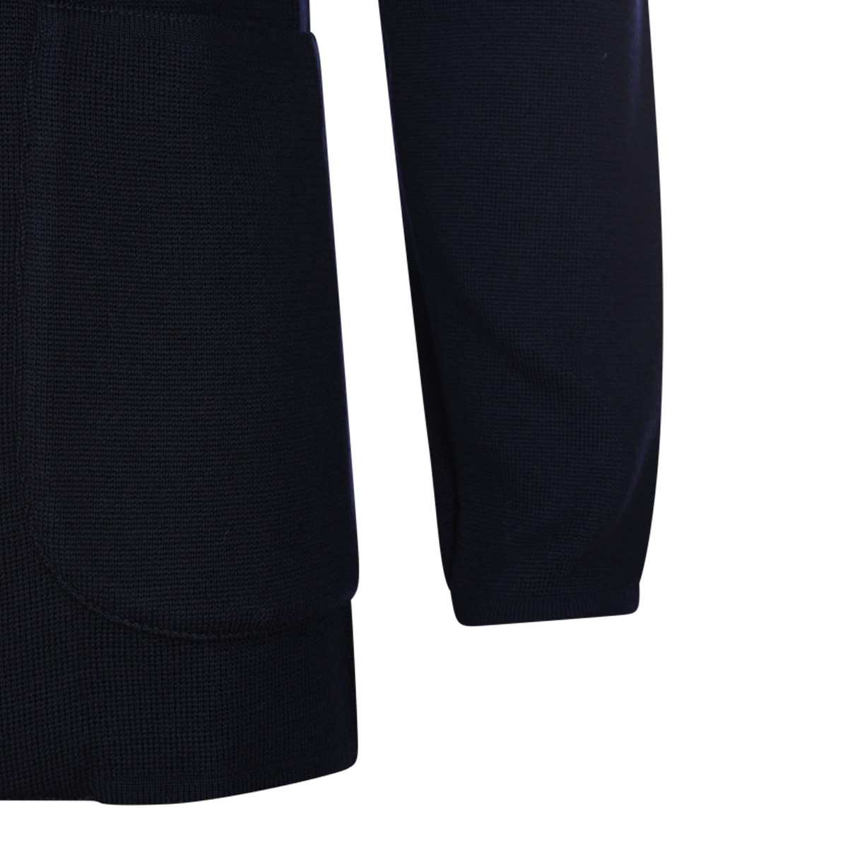 BLUE WOOL KNITWEAR