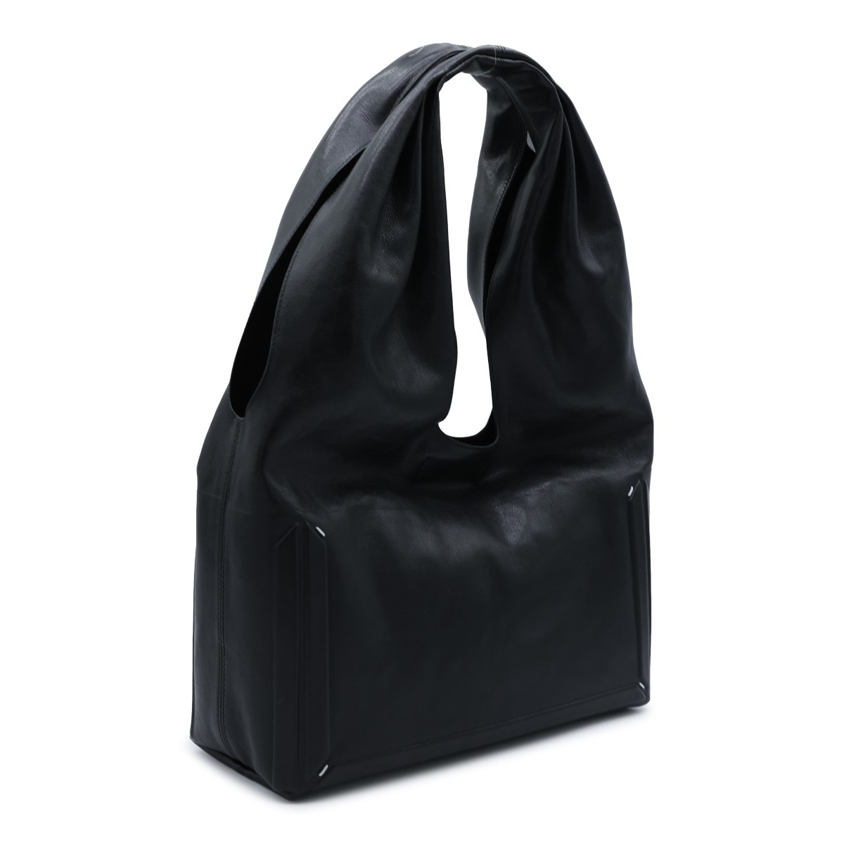 BLACK LEATHER BOX BAG... 2