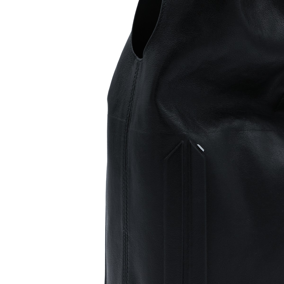 BLACK LEATHER BOX BAG MEDIUM SHOULDER...