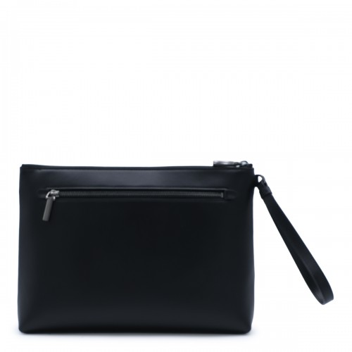 BLACK LEATHER POUCHE