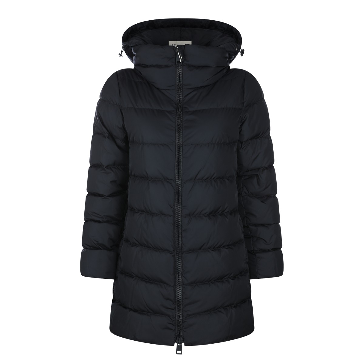 BLACK PUFFER DOWN JACKET