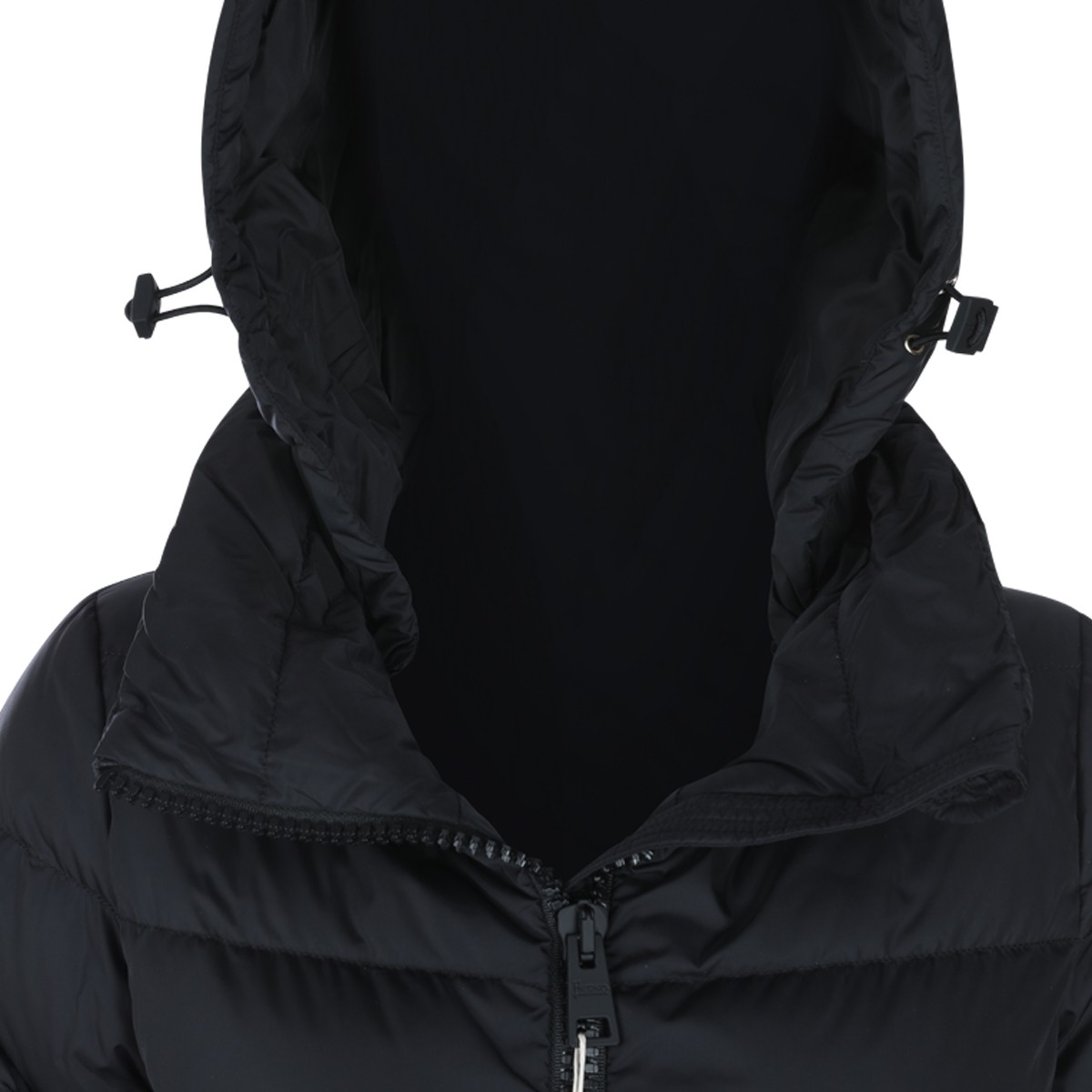 BLACK PUFFER DOWN JACKET