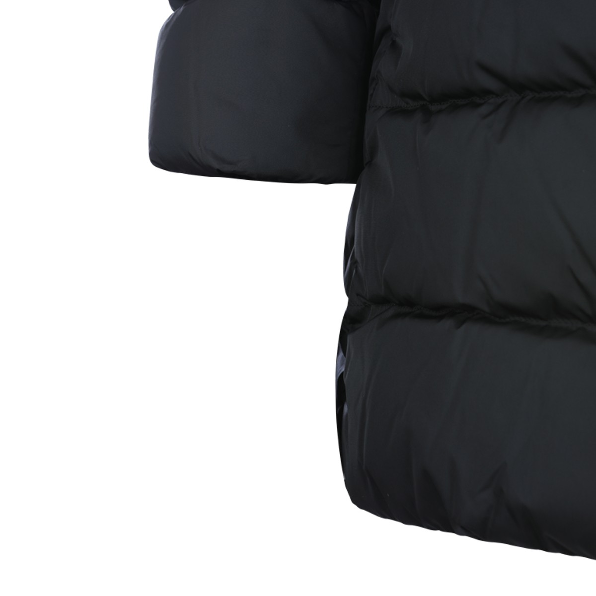 BLACK PUFFER DOWN JACKET