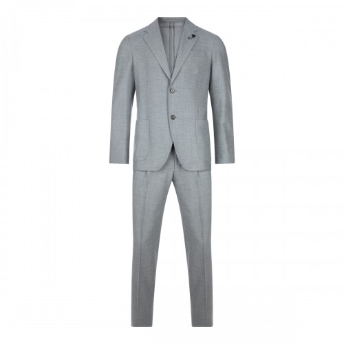 GREY VIRGIN WOOL SUIT