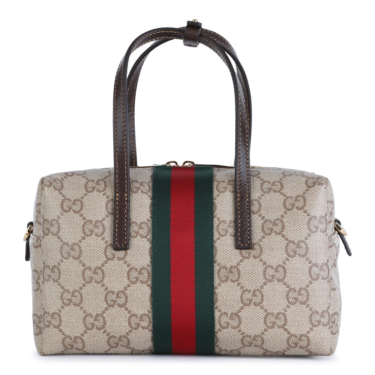 BEIGE EBONY BOSTON MINI BAG