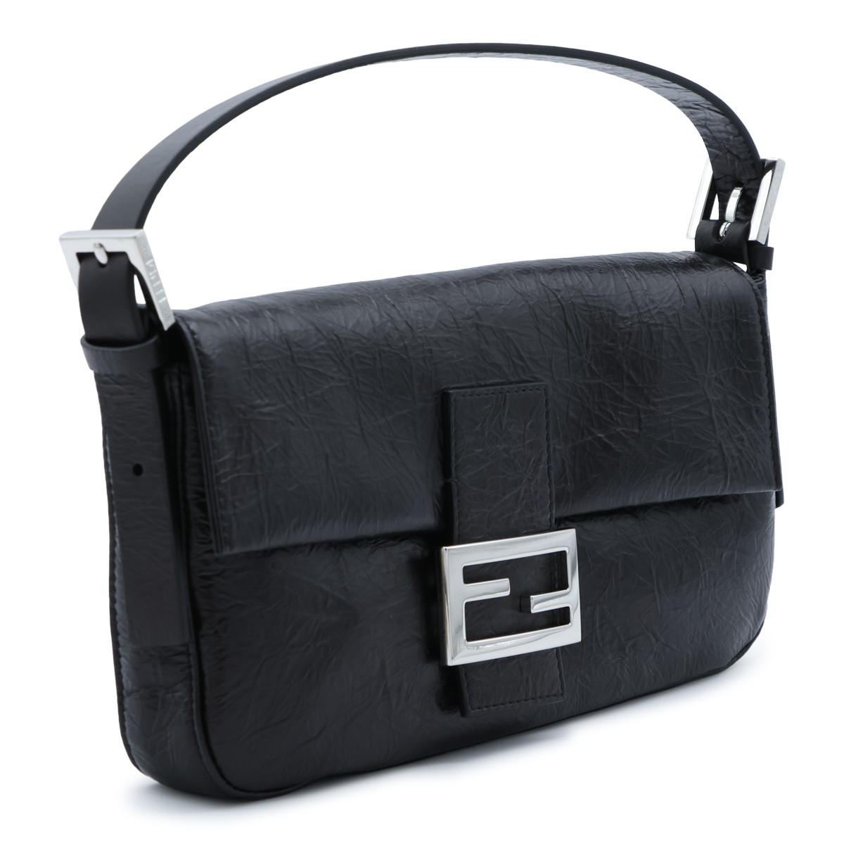 BLACK LEATHER BAGUETTE... 2