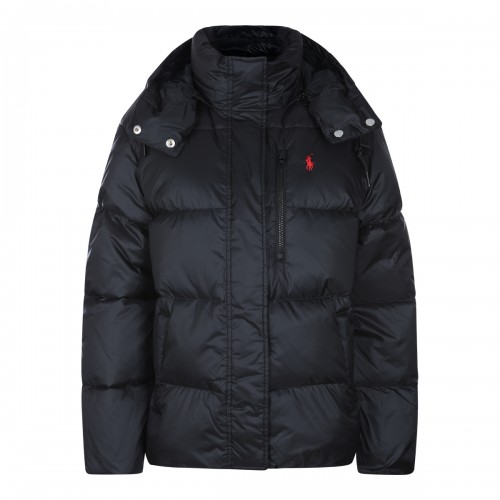 BLACK PUFFER DOWN JACKET