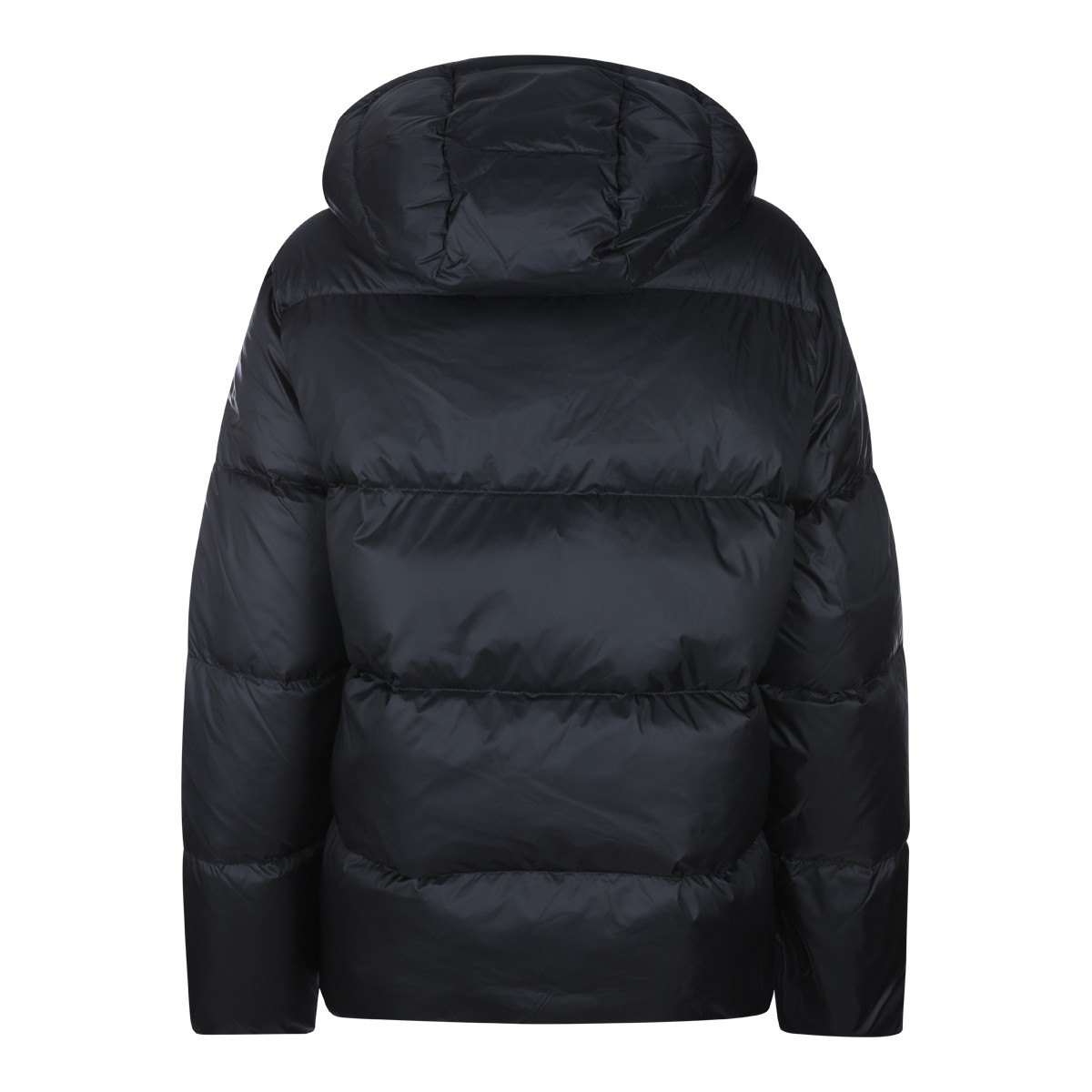 BLACK PUFFER DOWN JACKET
