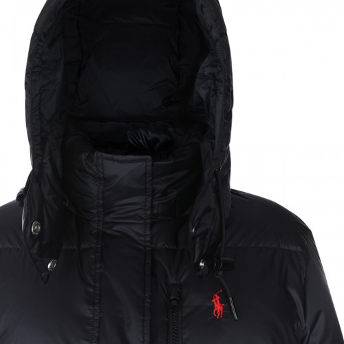 BLACK PUFFER DOWN JACKET