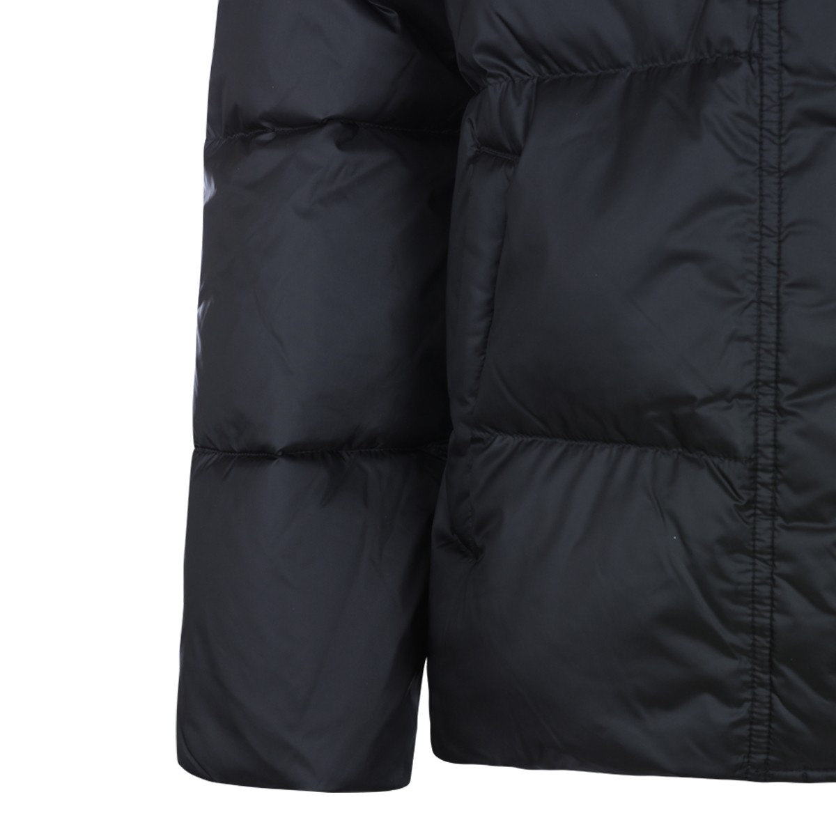 BLACK PUFFER DOWN JACKET