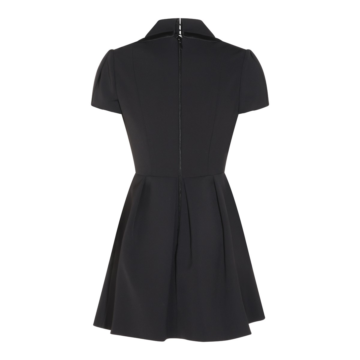 BLACK A LINE MINI DRESS