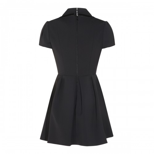 BLACK A LINE MINI DRESS