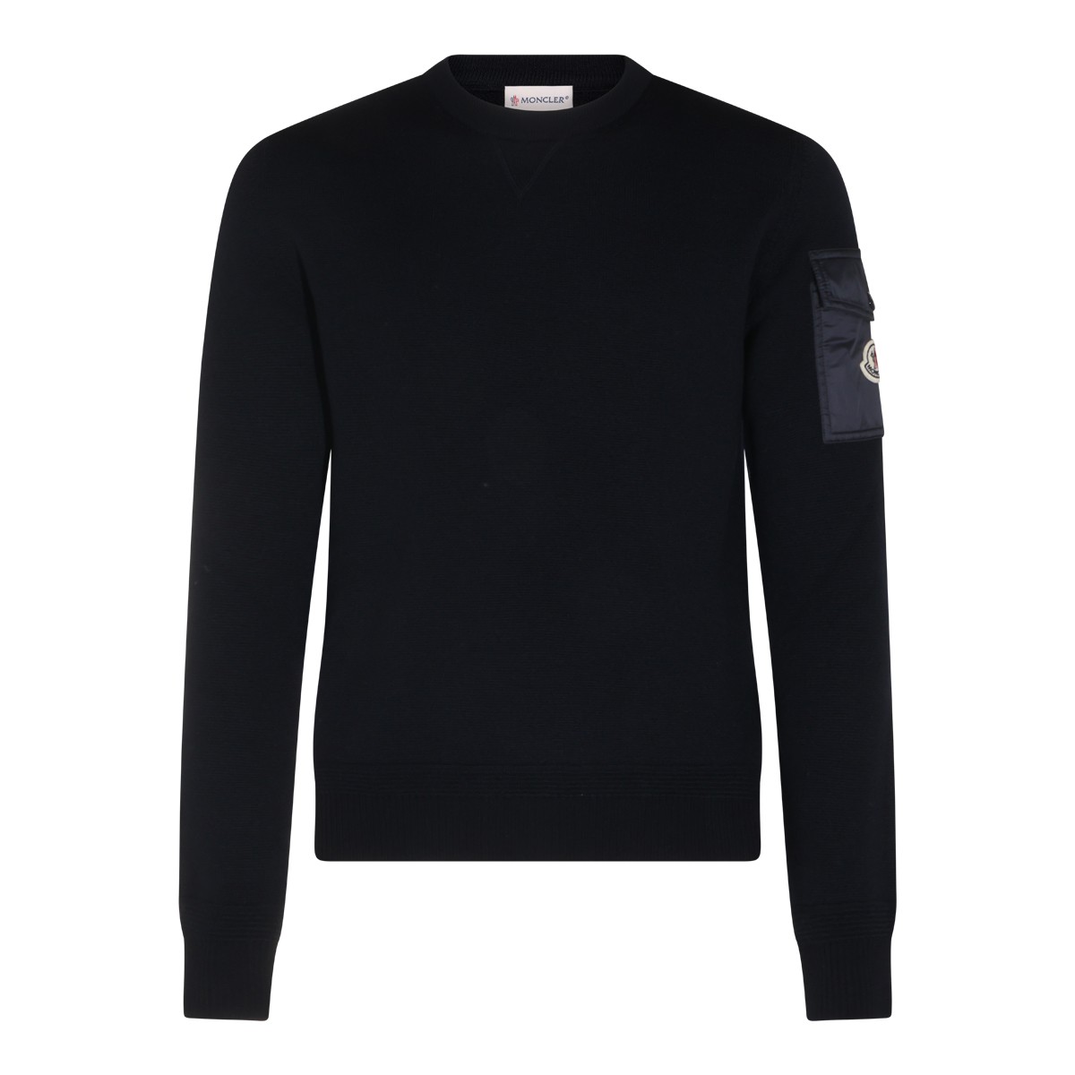 BLUE VIRGIN WOOL SWEATER