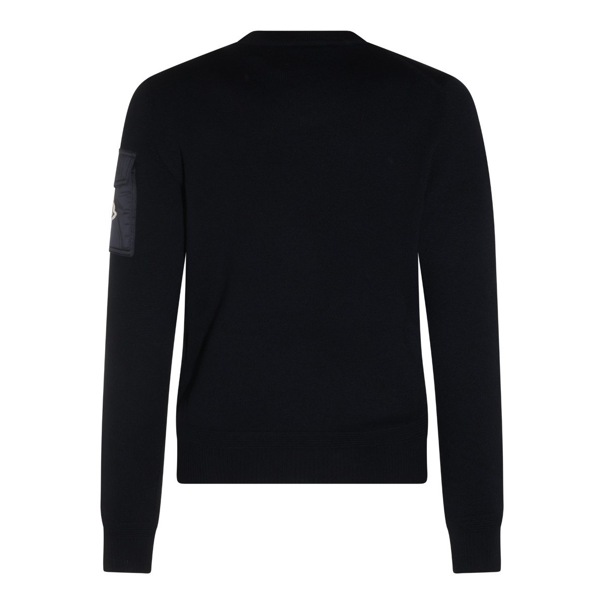 BLUE VIRGIN WOOL SWEATER