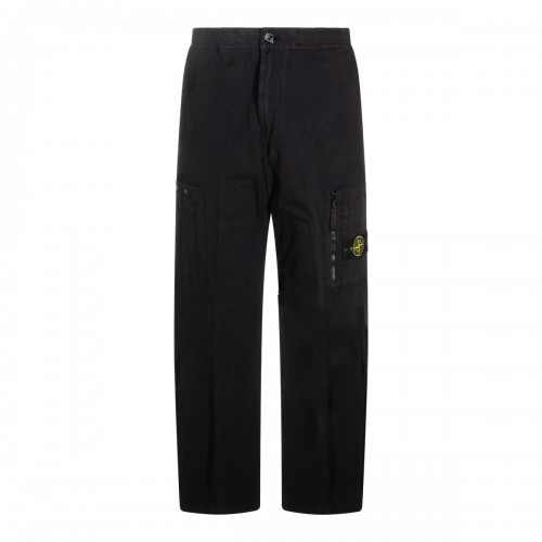 BLACK COTTON PANTS