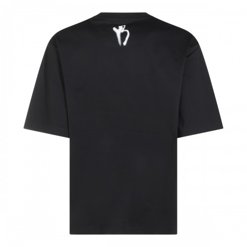 BLACK COTTON T-SHIRT 2