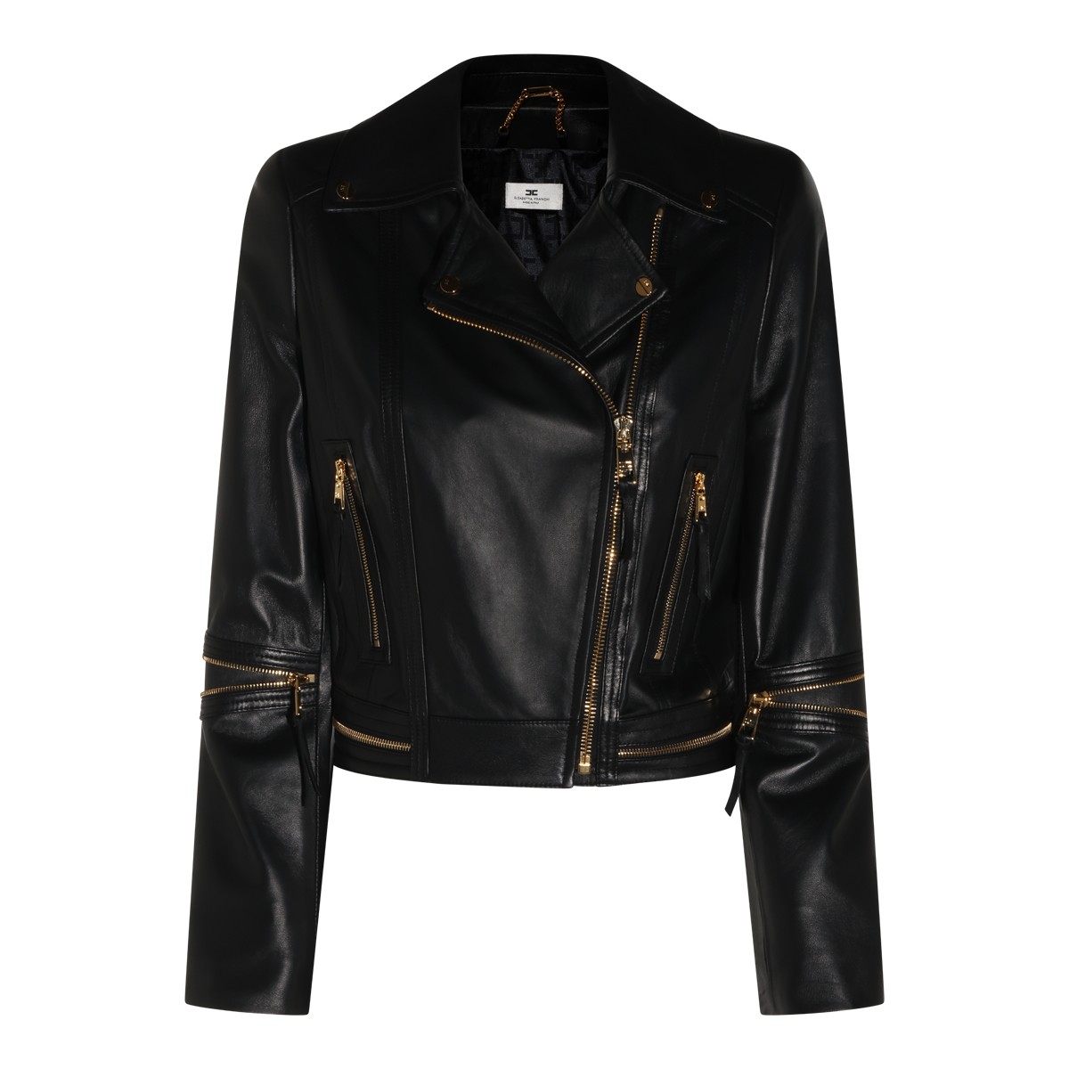 BLACK LEATHER JACKET