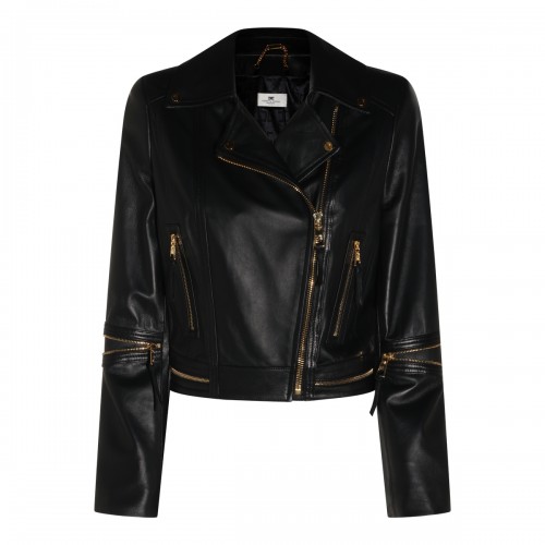 BLACK LEATHER JACKET