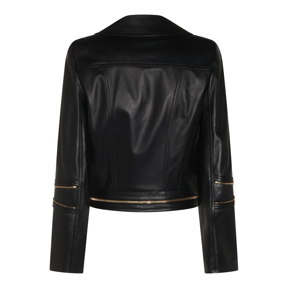 BLACK LEATHER JACKET