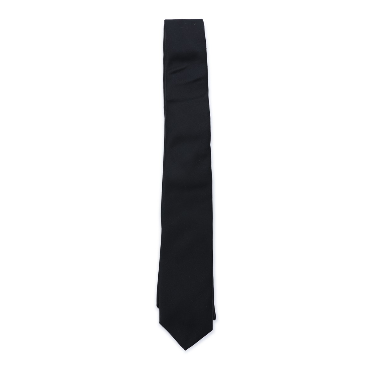 BLACK SILK TIE