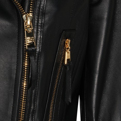 BLACK LEATHER JACKET