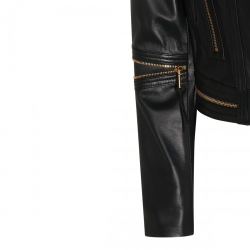 BLACK LEATHER JACKET