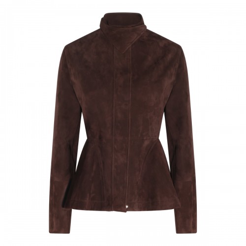 BROWN LEATHER JACKET