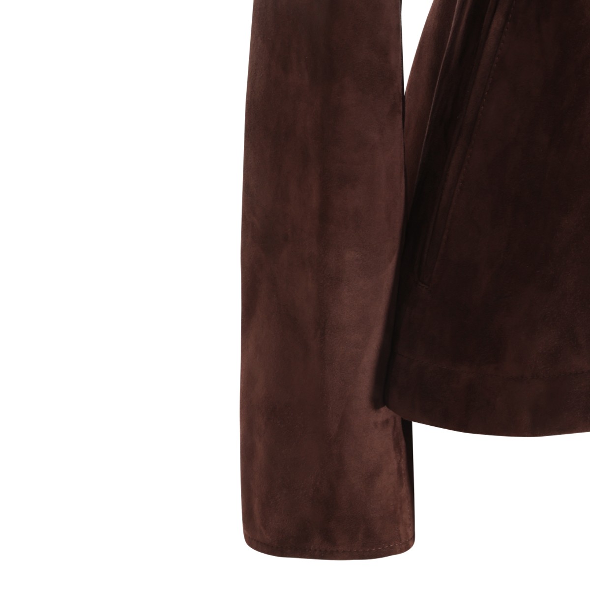 BROWN LEATHER JACKET