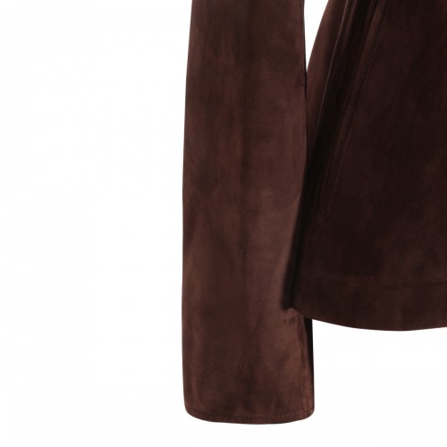 BROWN LEATHER JACKET