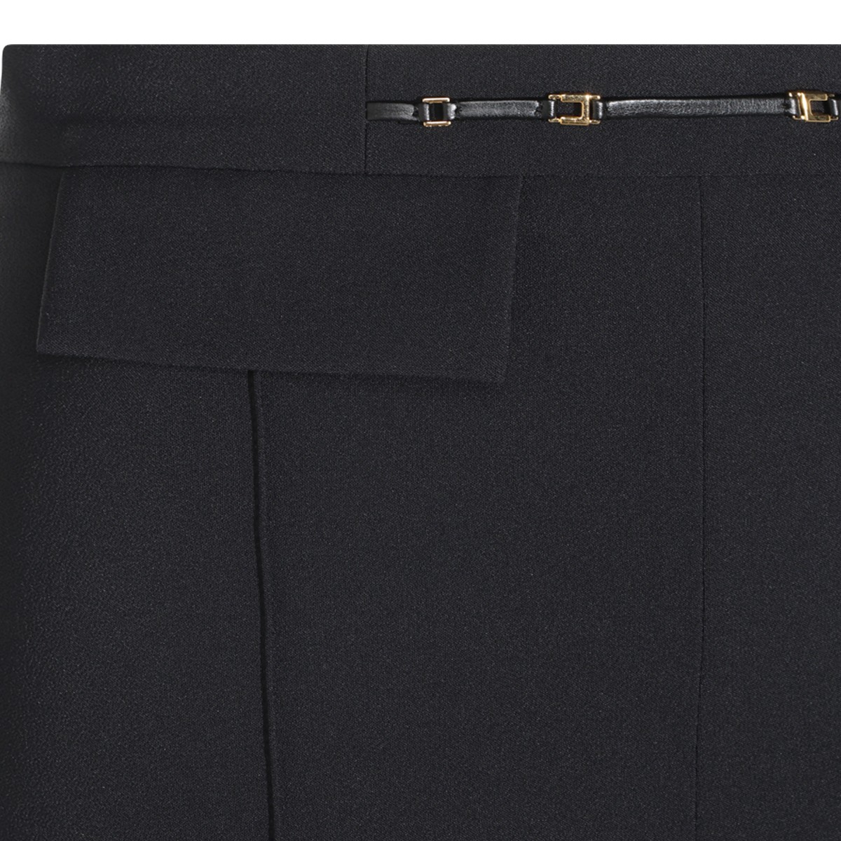 BLACK STRETCH PANTS
