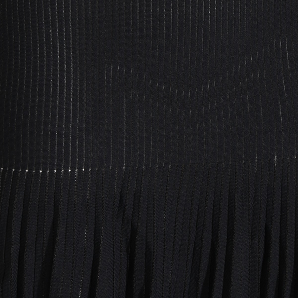 BLACK VISCOSE SKIRT