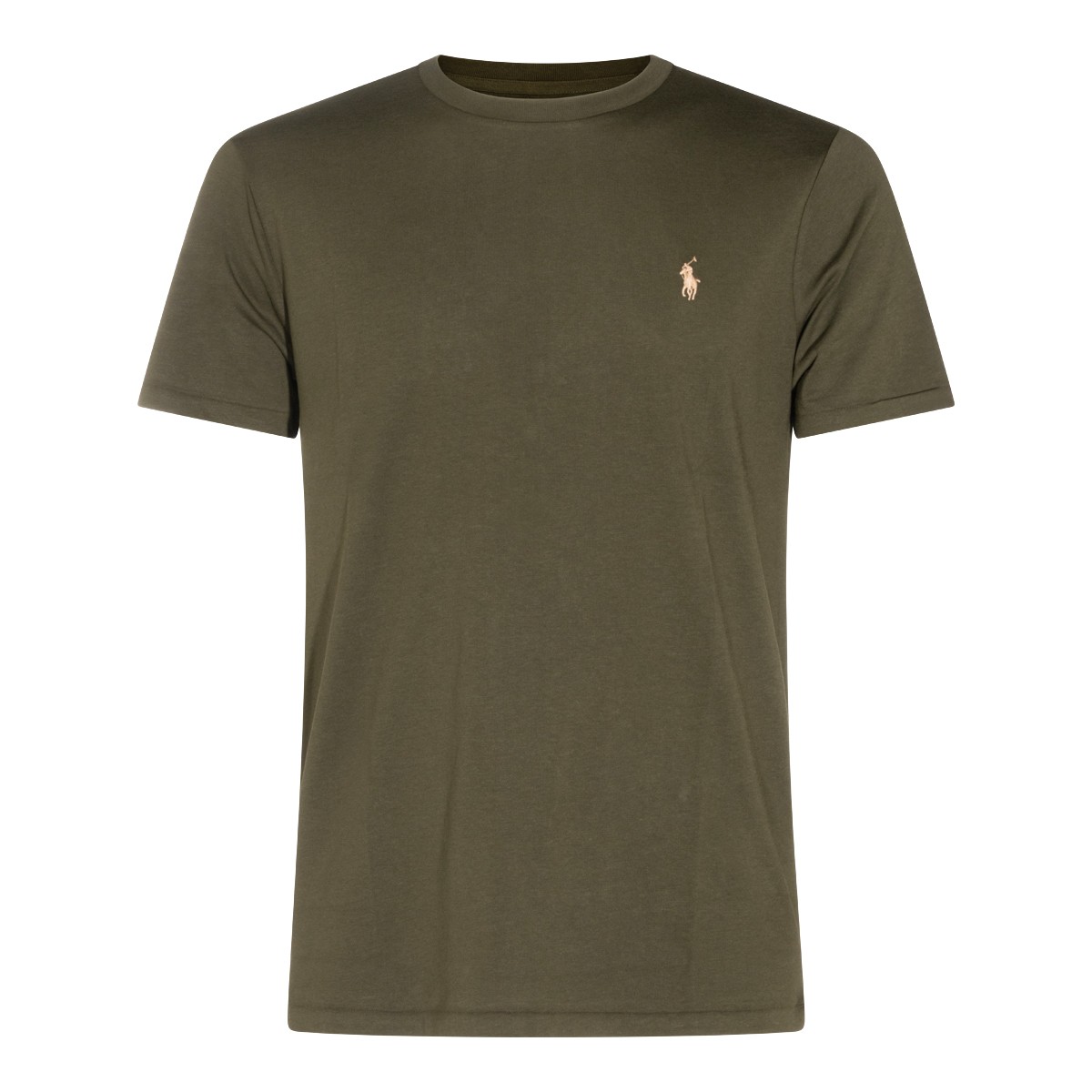COMPANY OLIVE COTTON T-SHIRT
