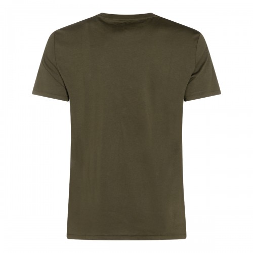 COMPANY OLIVE COTTON T-SHIRT
